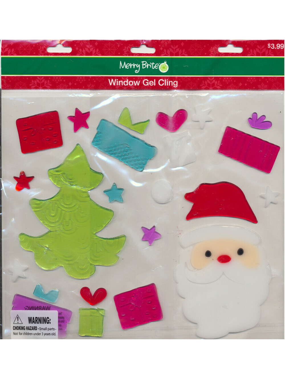 Merry Brite - Window Gel Clings